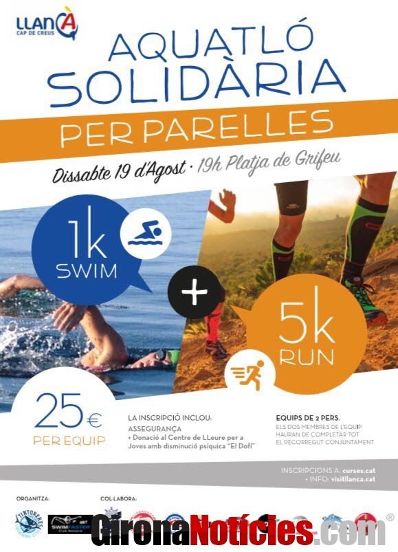 Llan�� ja t� preparada la tercera Aquatl� solid�ria per parelles