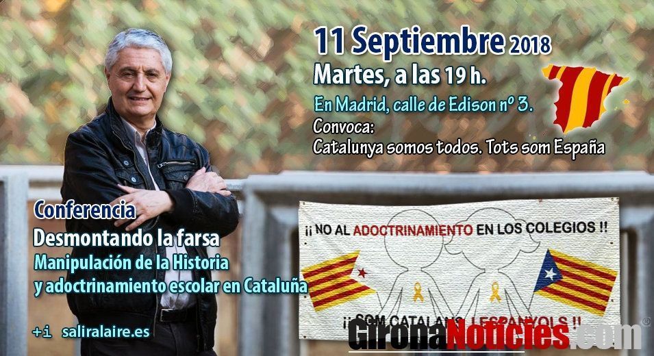 11-S. Conferencia en Madrid. Desmontando la farsa