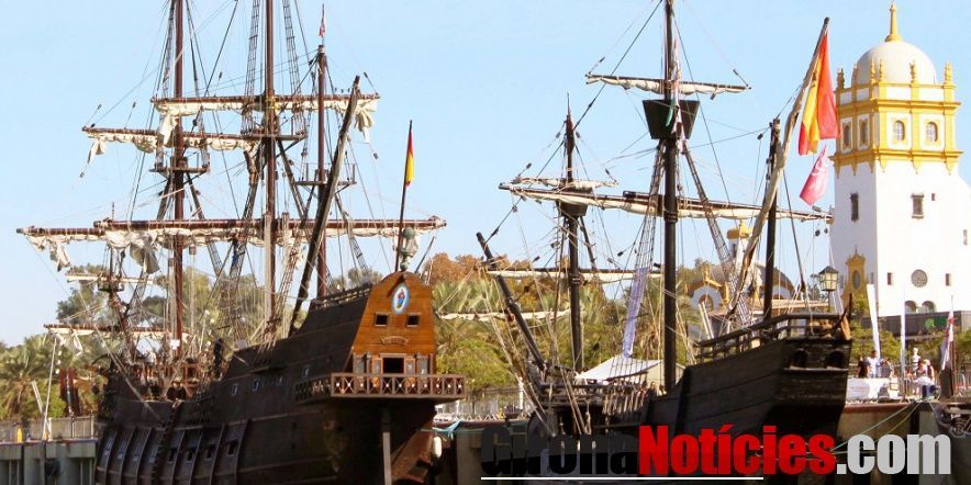 Nao Victoria y Galeon 