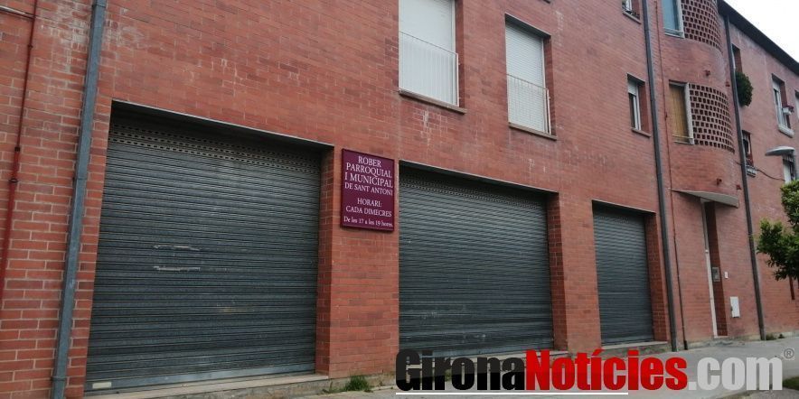 Façana del local que es cedeix a la Fundació Vimar
