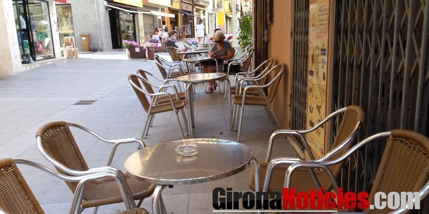 Terrassa ubicada al carrer Major