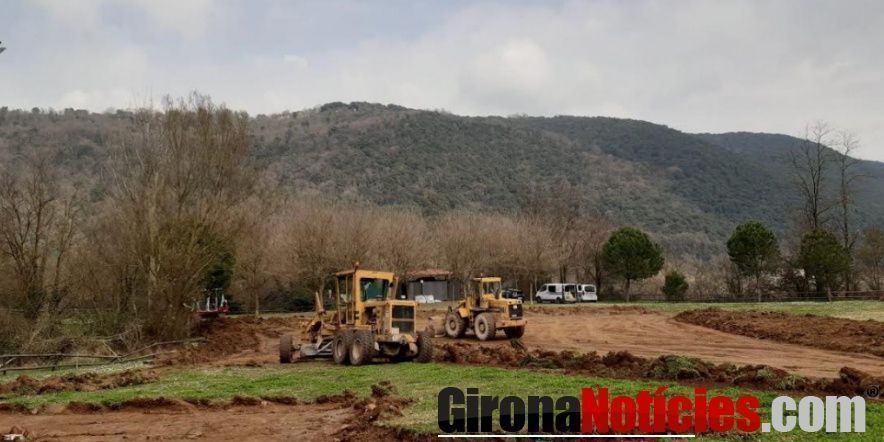 obres de la nova pista 