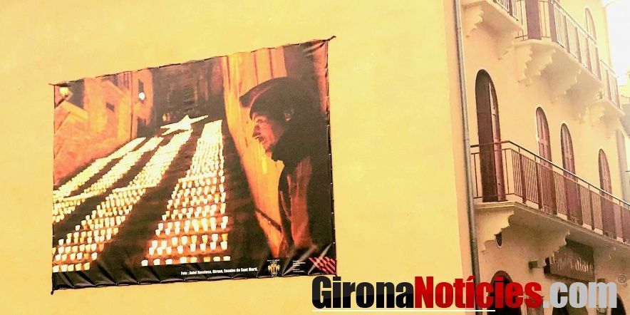 Lona reivindicativa a Prats de Molló