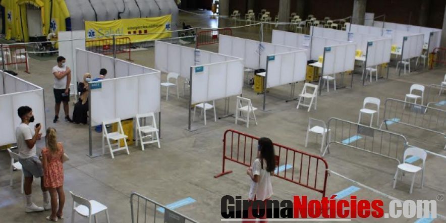 Vacunació al Palau Firal Girona 