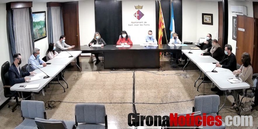 Ple Ajuntament de Sant Joan les Fonts 
