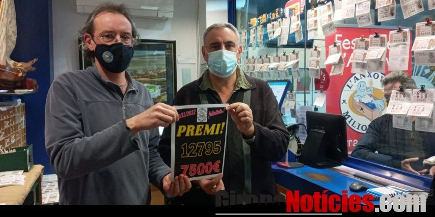 Dos treballadors de l’Anxova Milionària  