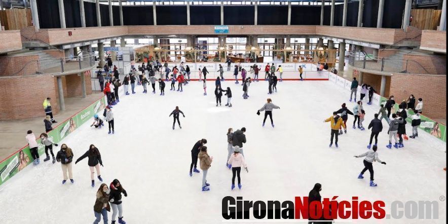 Pista de Gel a Fira de Girona 