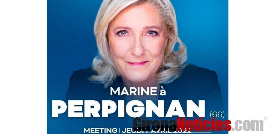 Le Pen en Perpignan