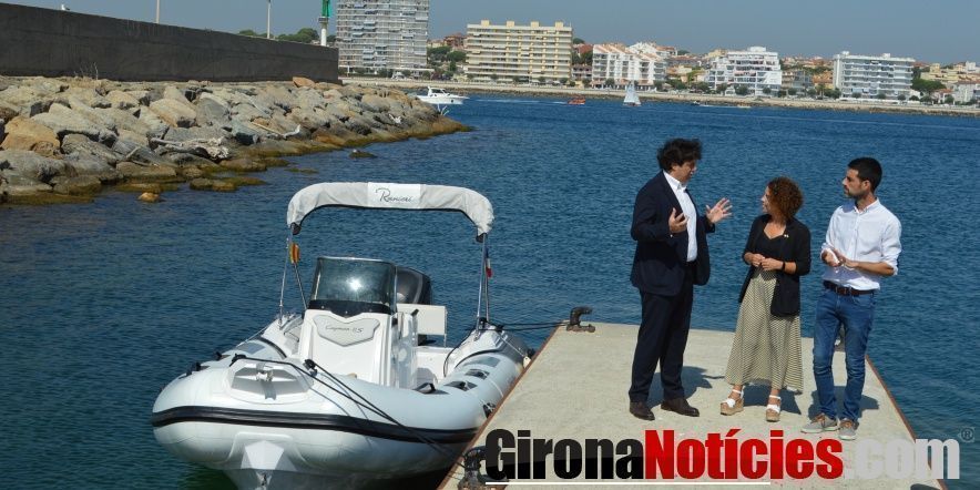 Visita a les actuacions dutes a terme al port de l’Escala / GN 