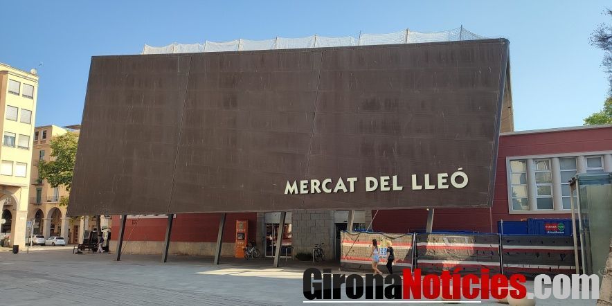 Obres al Mercat del Lleó 