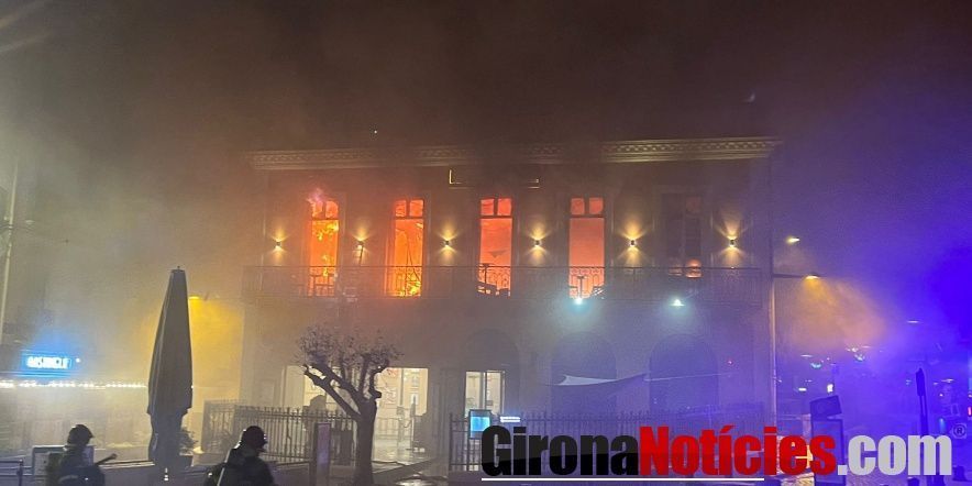 incendi restaurant Le Mess 