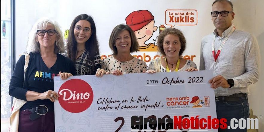 Membres d’AFANOC i de Gelati Dino 