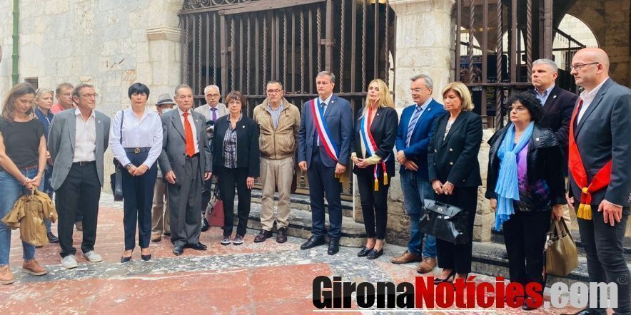 Minut de silenci a Perpinyà 