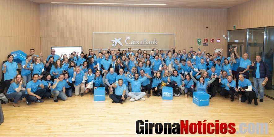 Voluntaris de CaixaBank a València 