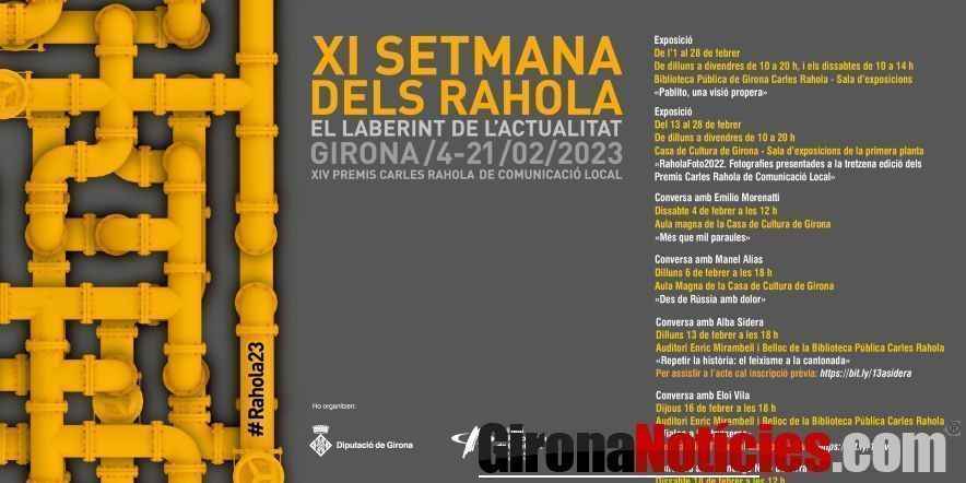 XI Setmana dels Rahola 