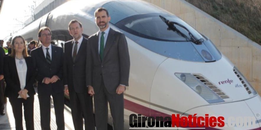 Inauguración de la Línea de Alta Velocidad Barcelona-Frontera Francesa 