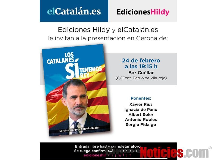 Presentación 'Los catalanes sí tenemos rey'