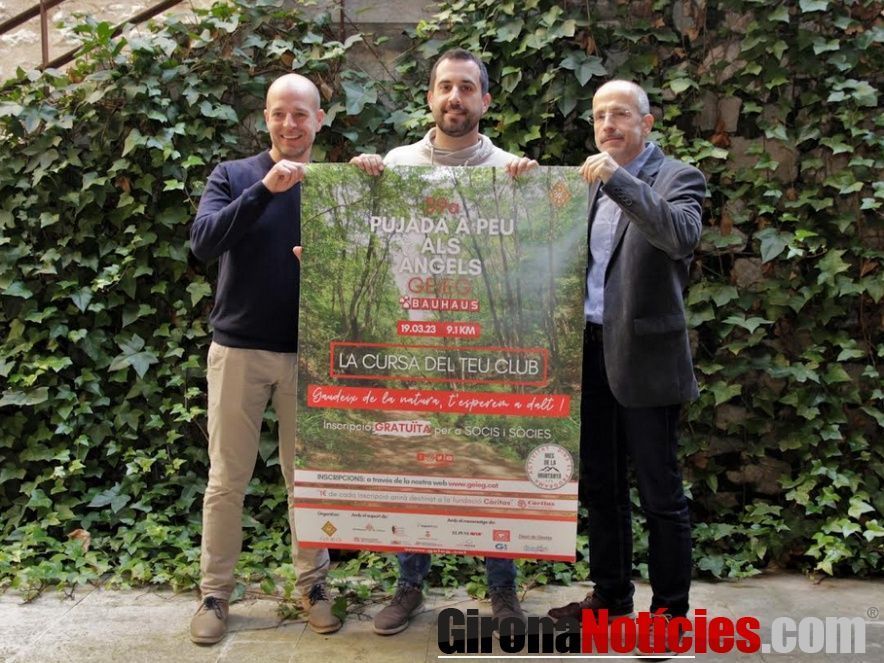 Presentació 59a edició de la Pujada a Peu als Àngel 