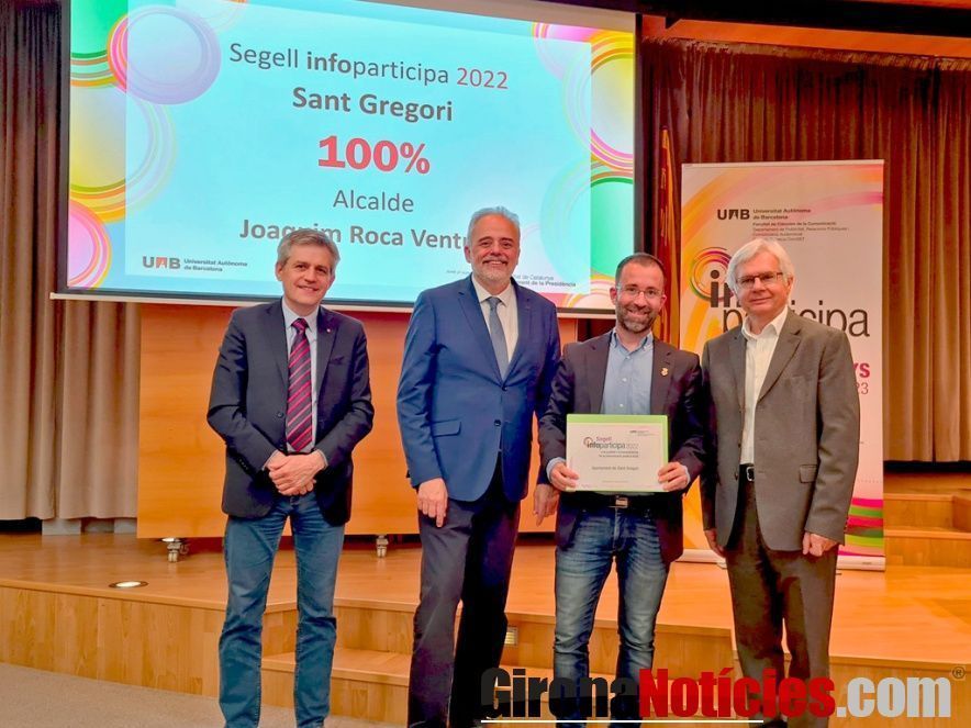 Sant Gregori revalida el Segell Infoparticipa 