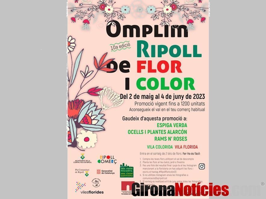 Omplim Ripoll de Flor i Color  