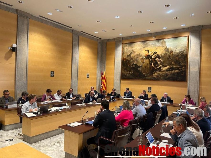 Ple de maig de la Diputació de Girona 
