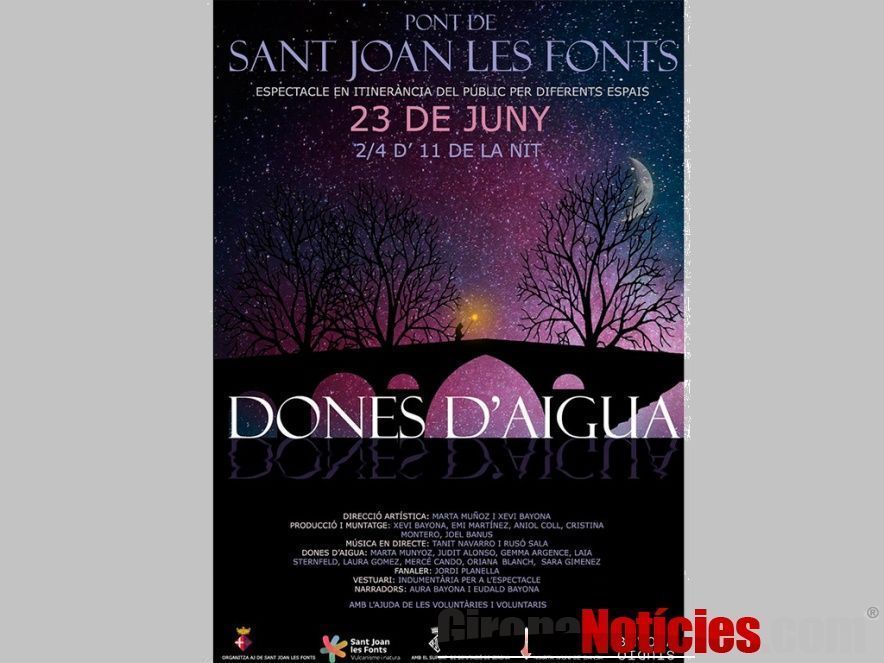 Nit de les Dones d'Aigua a Sant Joan les Fonts 