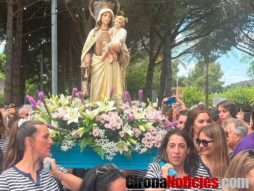 Processó de la Verge del Carme a Llançà 