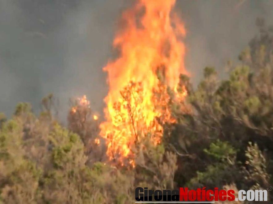 incendi de Portbou 