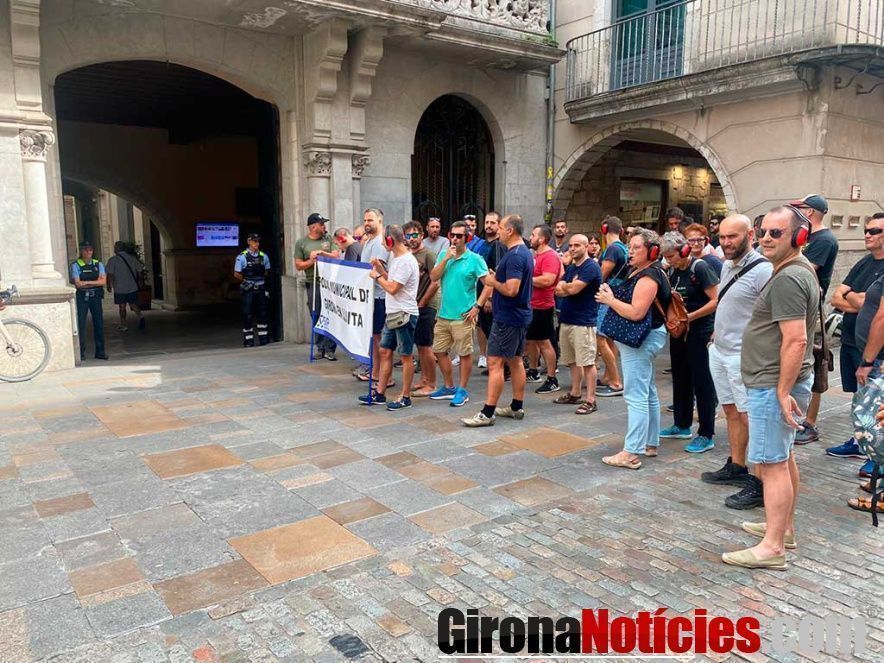 Protesta de la Molicia Municipal 