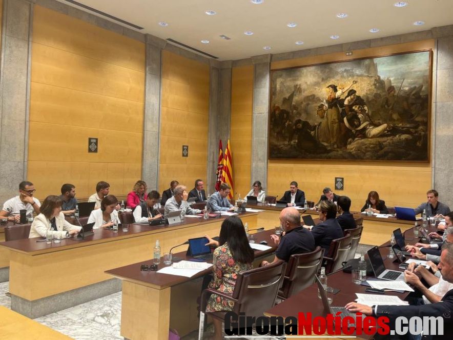 Ple de setembre de la Diputació de Girona 