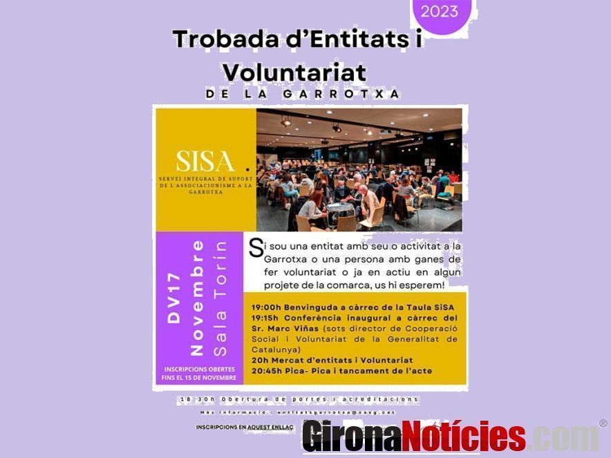 Trobada d’entitats i voluntariat de la Garrotxa 