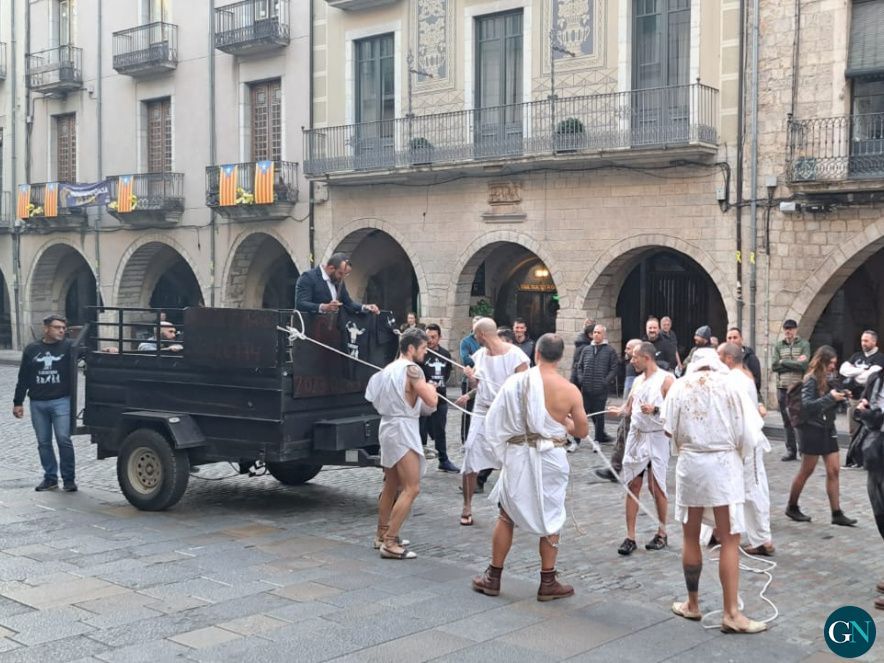 Protesta de la Molicia Municipal de Girona 