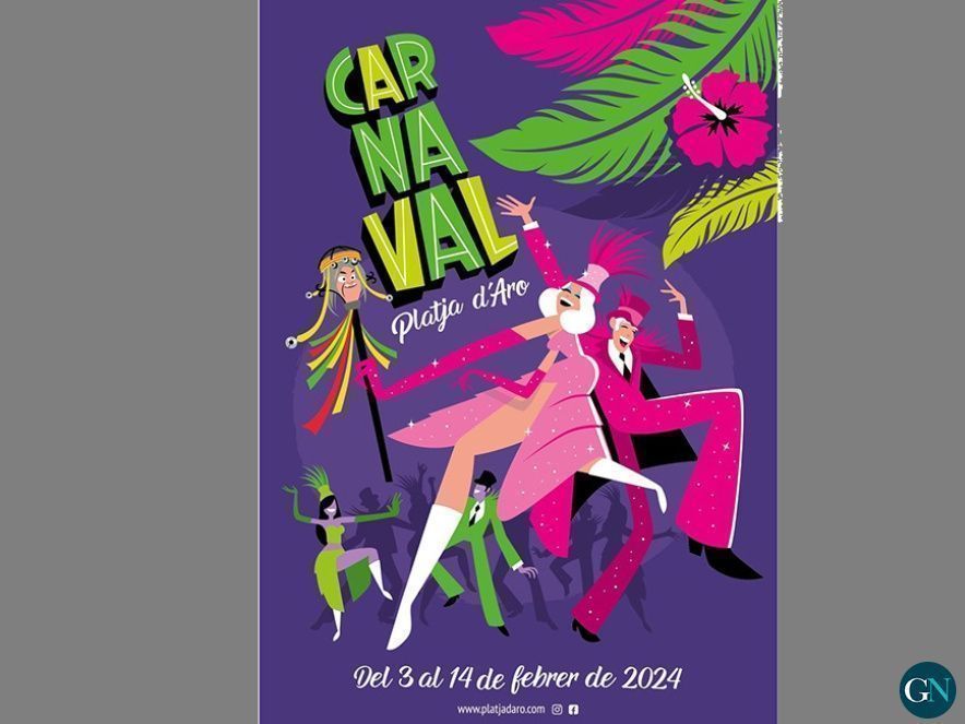 Cartell del Carnaval de Platja d’Aro 2024 