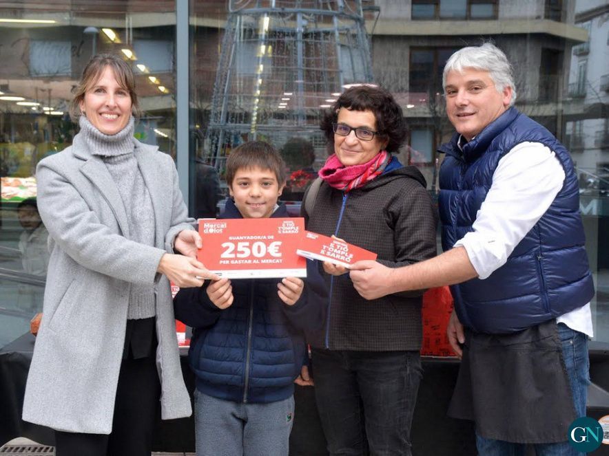 Sorteig de la campanya de Nadal del Mercat d’Olot 