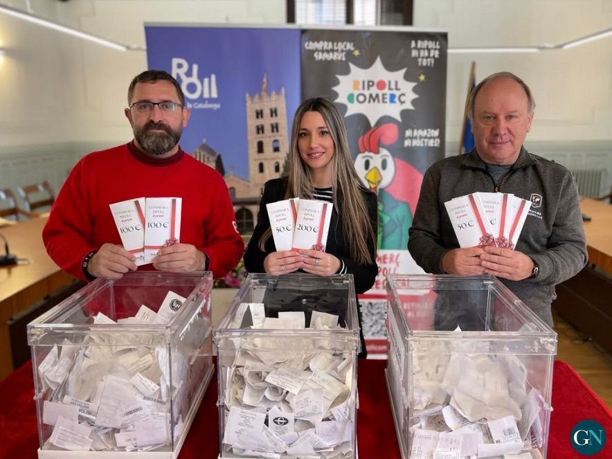 Sorteig de la campanya ‘Comprar a Ripoll té premi’ 