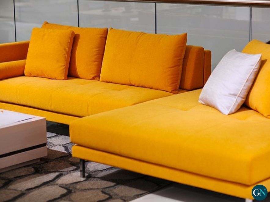 sofa peach 