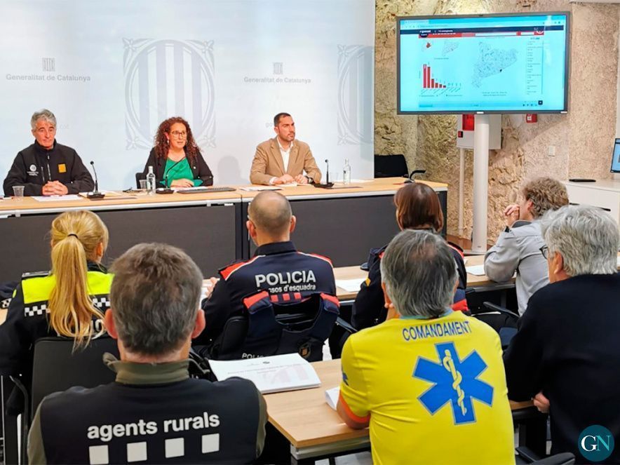 Presentació de les trucades al telèfon d'emergències 112 al 2023 