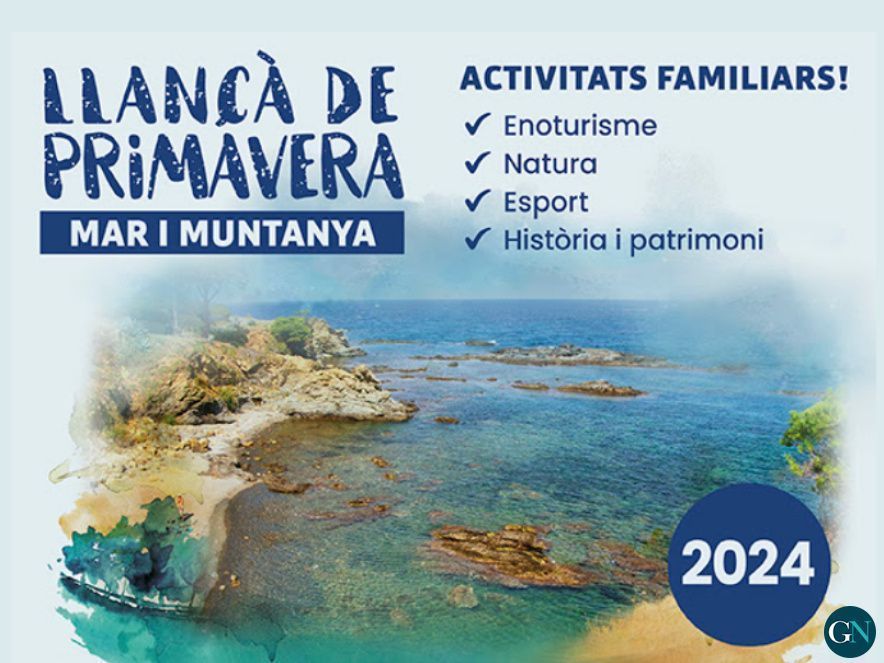 Llançà de primavera, mar i muntanya! Març i Abril 2024 