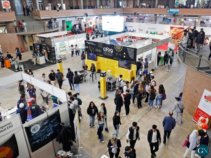 L'edició passada de l’ExpoJove / Fira de Girona 