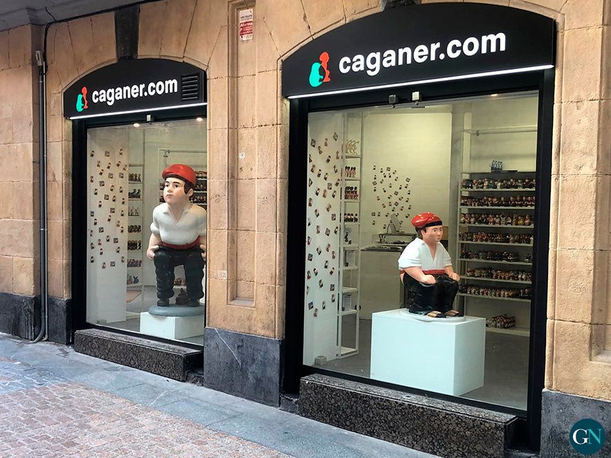 Botiga de Caganer a Bilbao 