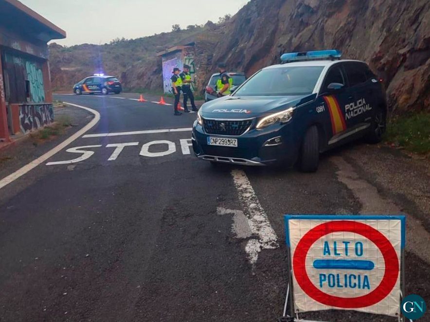 Control de Policia a Portbou 