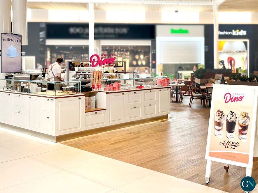 La botiga que Gelati Dino ha inaugurat al Centre Comercial Parque Corredor de Torrejón de Ardoz 