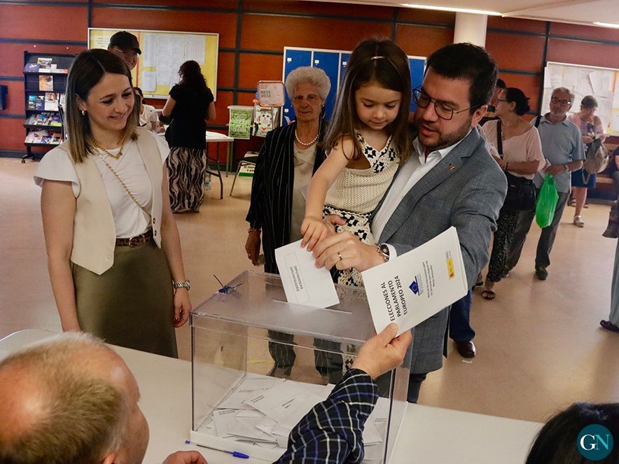 El president de la Generalitat en funcions, Pere Aragonès / Acn 
