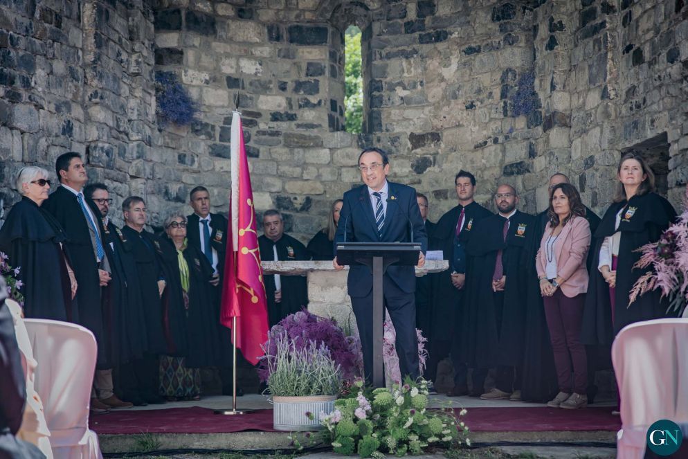 El president del Parlament Josep Rull visita la Vall d'Aran amb motiu ...