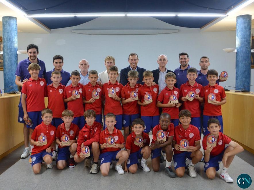 Recepció a l'Ajuntament d'Olot 