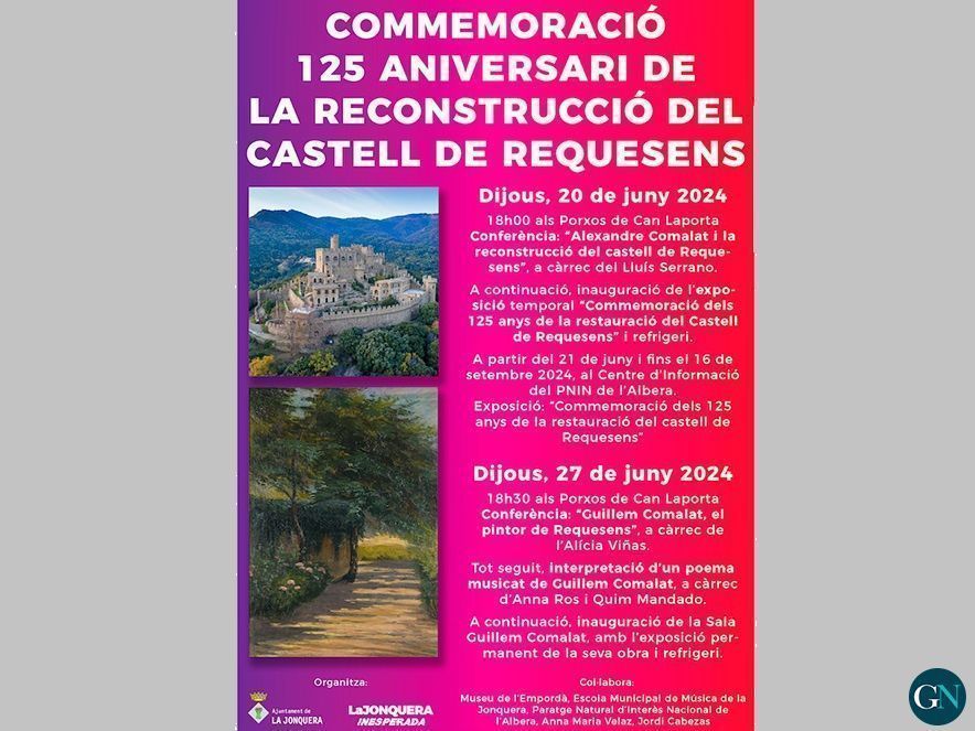 Commemoració del 125è aniversari del Castell de Requesens 