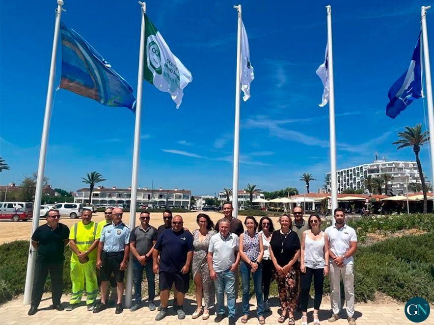 La Bandera Blava a Empuriabrava 