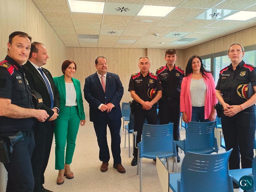 Inauguració de la nova comissaria de Mossos d'Esquadra de La Jonquera