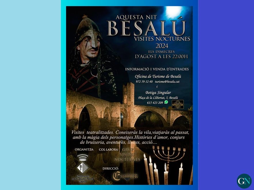 Visites nocturnes AQUESTA NIT, BESALÚ 