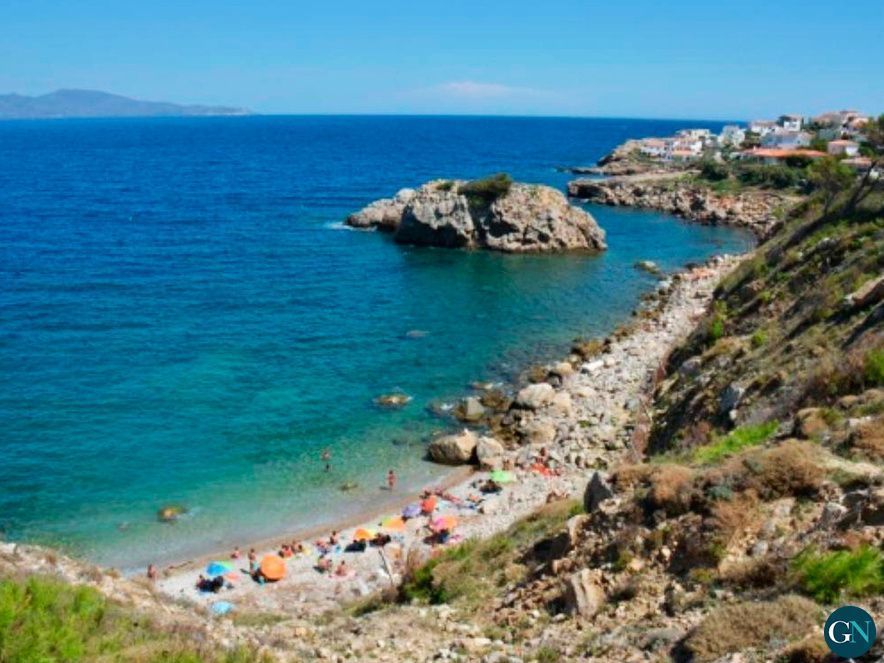 Cala de l'illa Mateua 